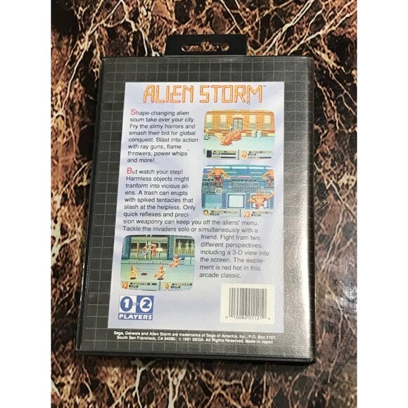 Sega Genesis 16-bit System W/ Alien Storm - Picture 11 of 11